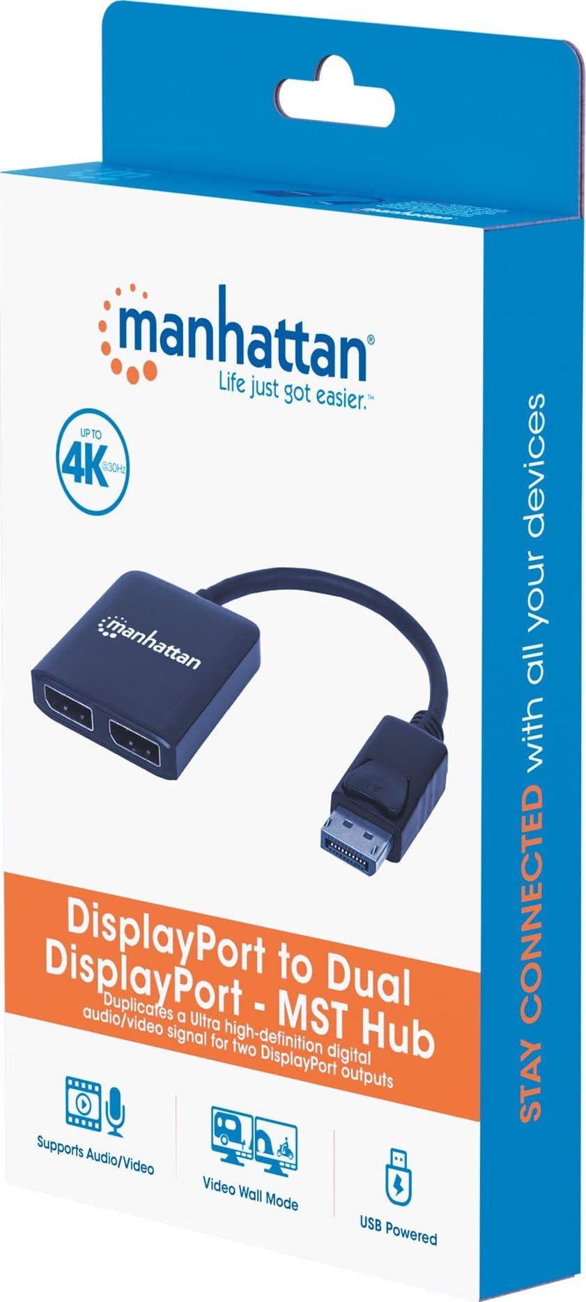 Splitter Hub DisplayPort a 2 Monitor DisplayPort MST 4K@30Hz video UHD in  Scontolo.net - Potenza, commercioVirtuoso.it