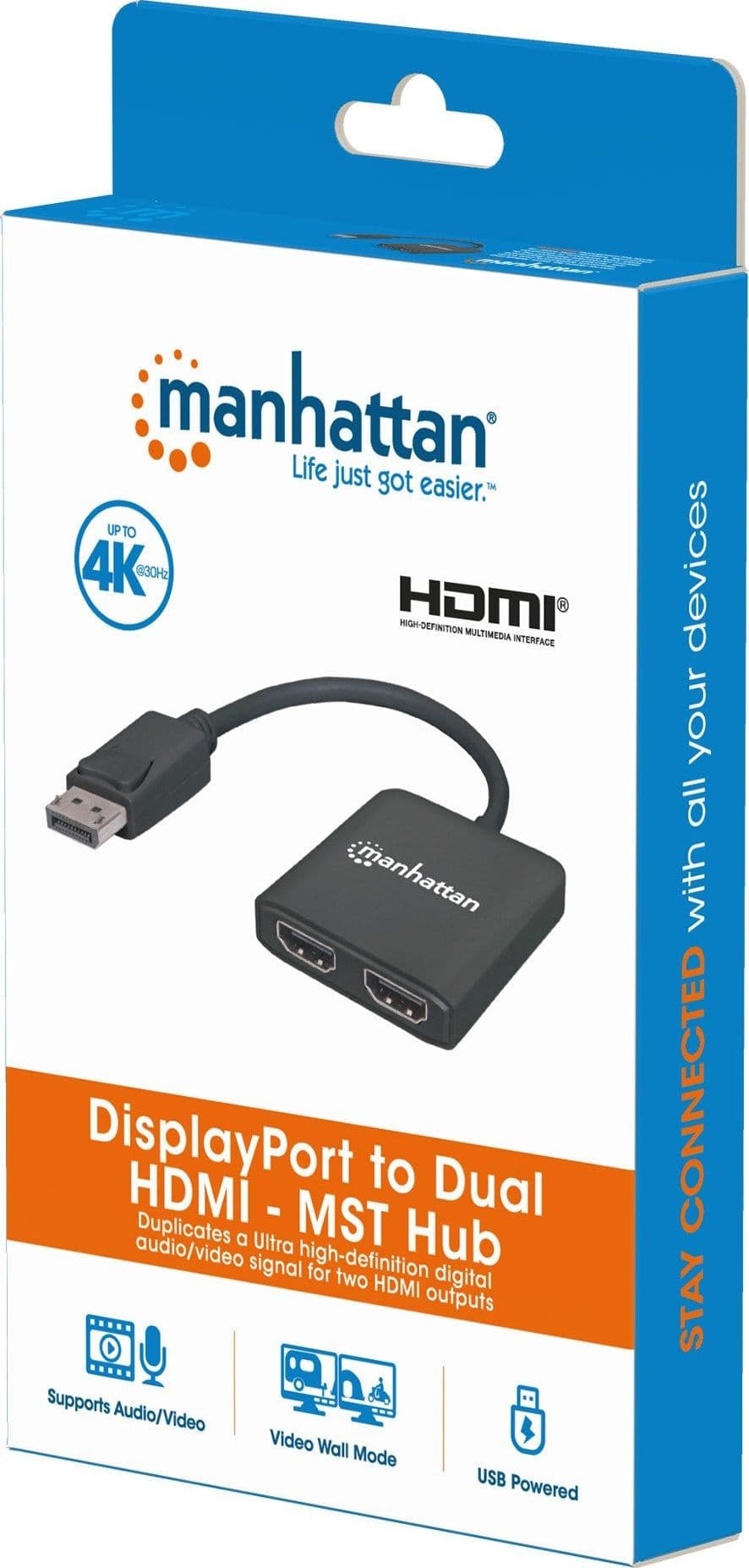 Splitter Hub DisplayPort a 2 porte HDMI con MST in Cavi HDMI Scontolo.net - Potenza, commercioVirtuoso.it