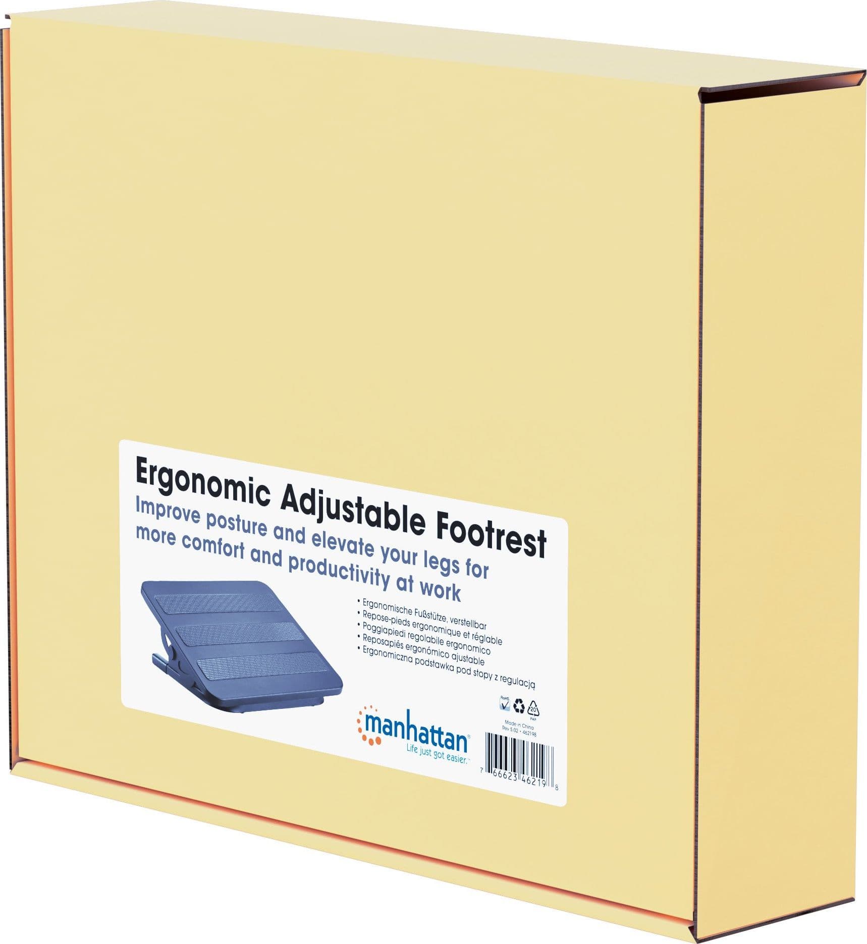 Poggiapiedi Regolabile ed Ergonomico per lo Smart Working in Poggiapiedi Scontolo.net - Potenza, commercioVirtuoso.it