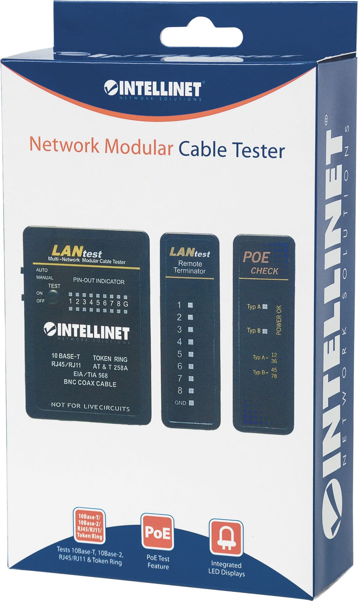 Tester Professionale POE RJ45 e BNC in Tester per batterie Scontolo.net - Potenza, commercioVirtuoso.it