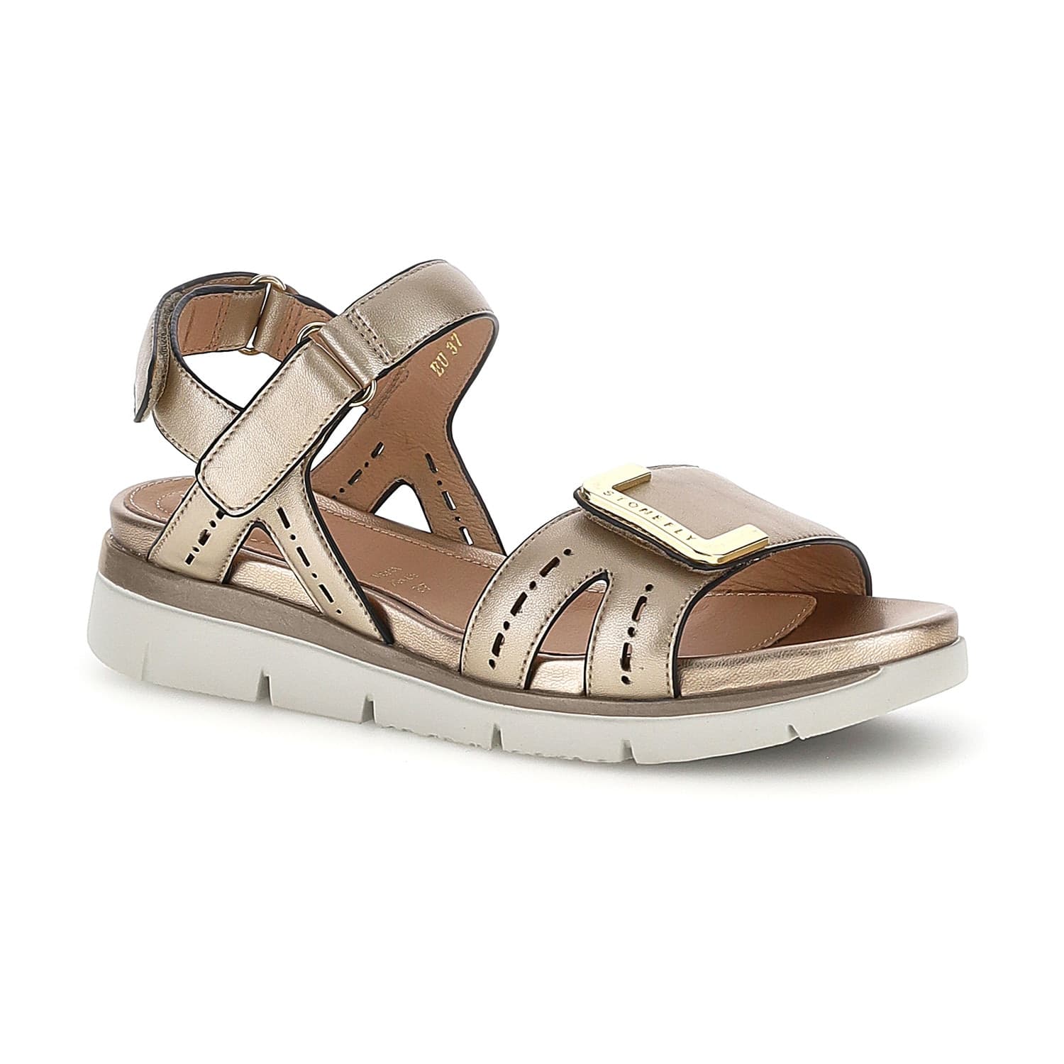Stonefly sandali donna Elody 24 pelle laminato 223658 in prodotto Teresi Calzature - Marsala, commercioVirtuoso.it