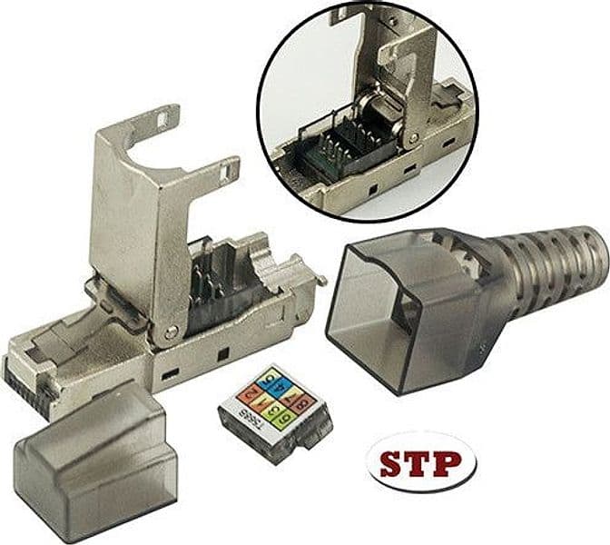 Plug Modulare RJ45 Cat.6A Schermato Toolless in Cavi Ethernet Scontolo.net - Potenza, commercioVirtuoso.it