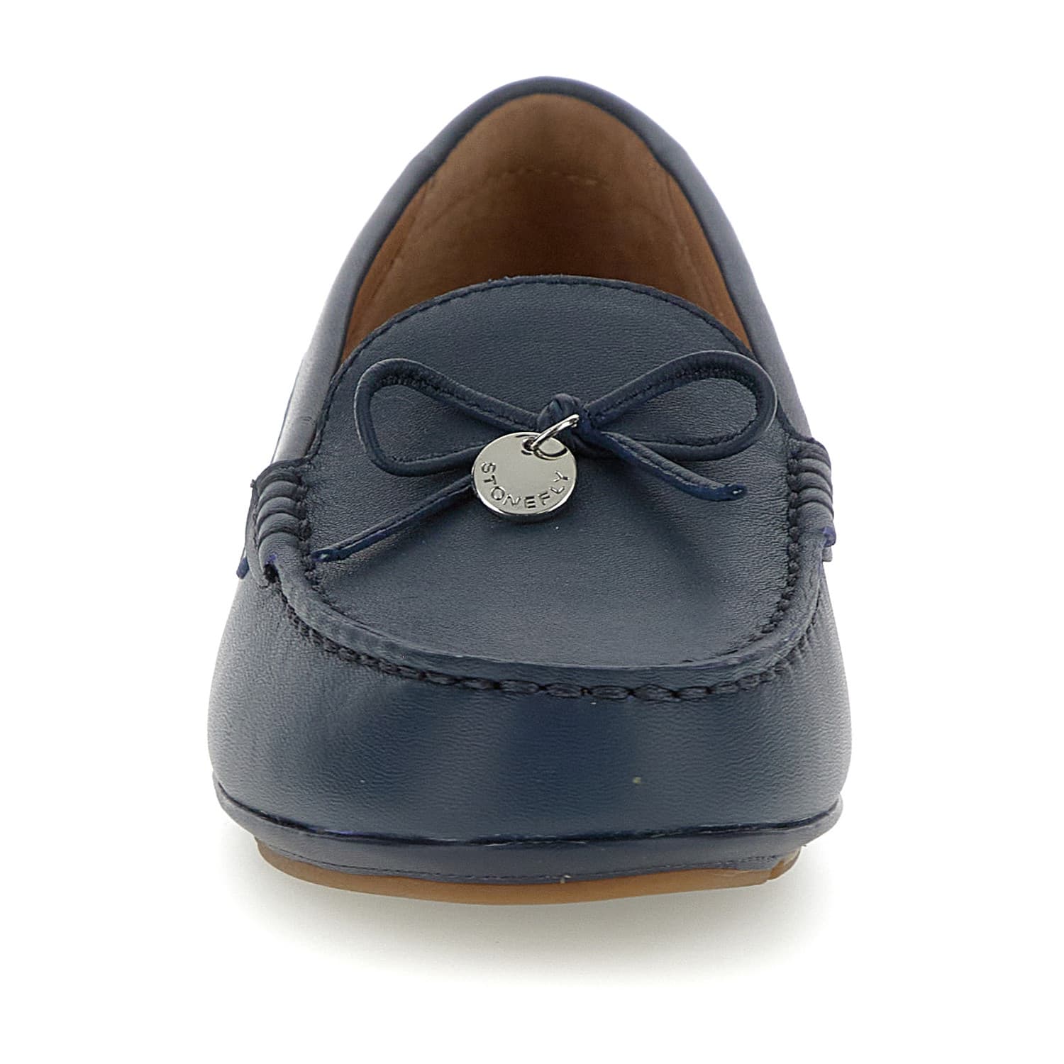 Stonefly mocassini donna Michelle 1 in pelle blu 222314 in prodotto Teresi Calzature - Marsala, commercioVirtuoso.it