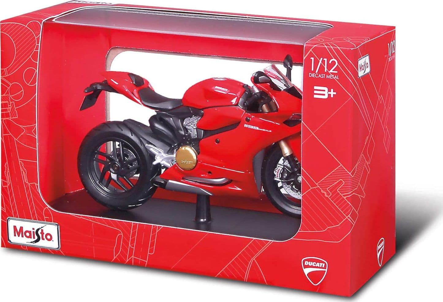 Ducati 1199 Panigale Moto Modello 1:12 Scala Maisto Giocattoli in Veicoli a motore Scontolo.net - Potenza, commercioVirtuoso.it
