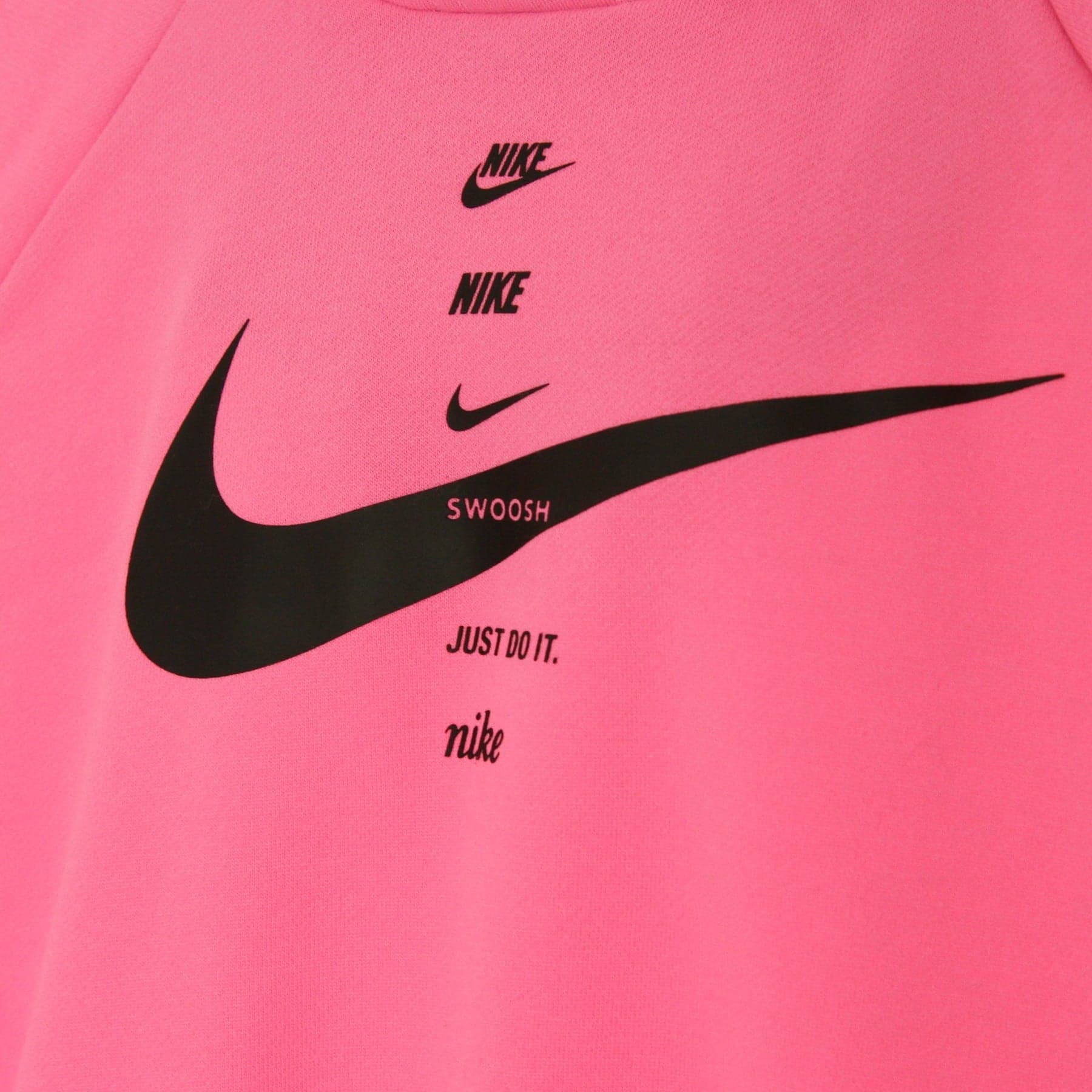 Nike Felpa Cappuccio Donna Swoosh Hoodie Pink Glow/black da donna in Felpe con cappuccio Drestige - Casamassima, commercioVirtuoso.it