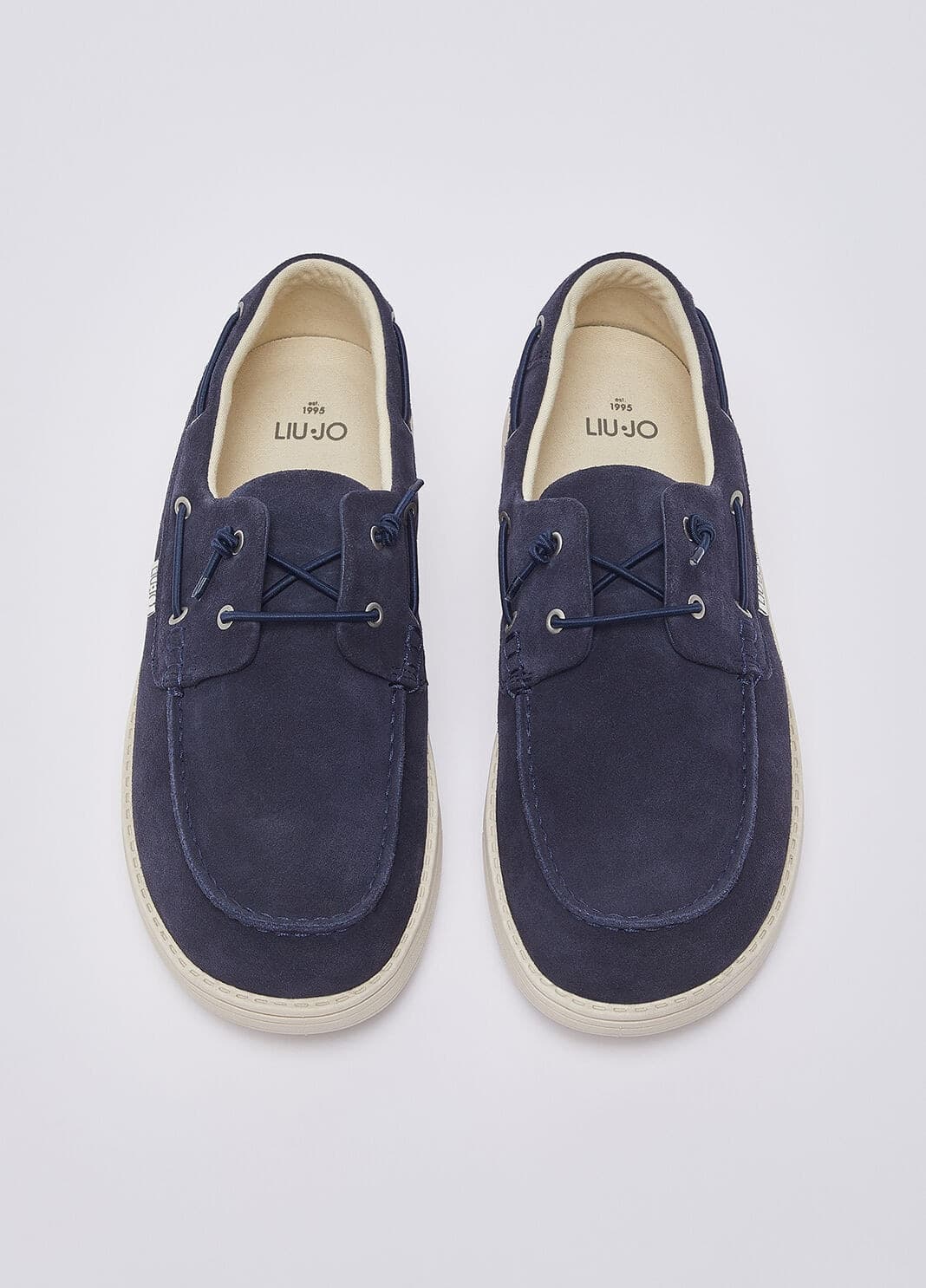 Liu Jo mocassini uomo casual Riva 01 in suede navy 7B5007PX002 in prodotto Teresi Calzature - Marsala, commercioVirtuoso.it