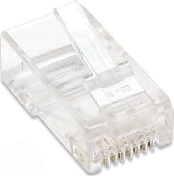 Plug Modulari RJ45 Cat5E per Cavo Rigido UTP in Cavi Ethernet Scontolo.net - Potenza, commercioVirtuoso.it