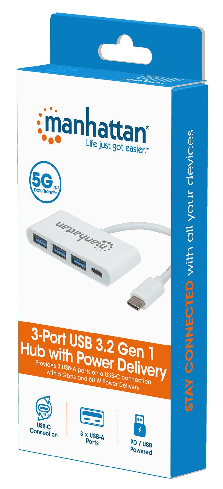 Hub USB 3.2 Gen 1 USB-C&trade con 3 Porte USB tipo A e Alimentazione in  Scontolo.net - Potenza, commercioVirtuoso.it