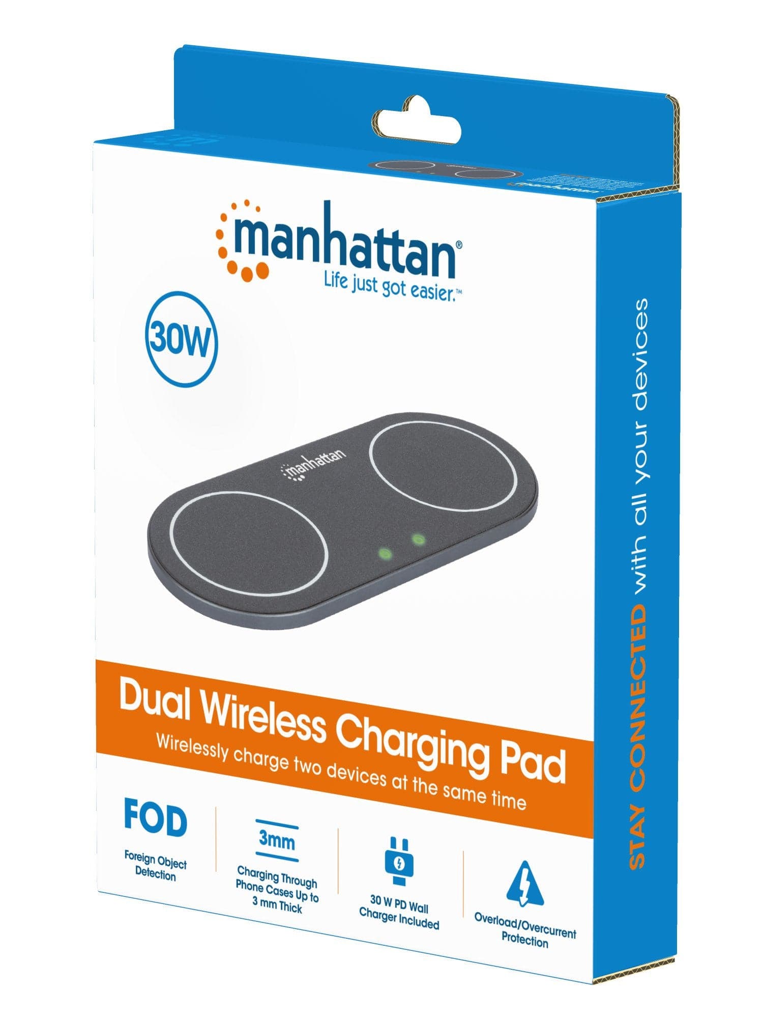 Doppia Stazione di Ricarica Wireless 30W in Caricabatterie a induzione Scontolo.net - Potenza, commercioVirtuoso.it