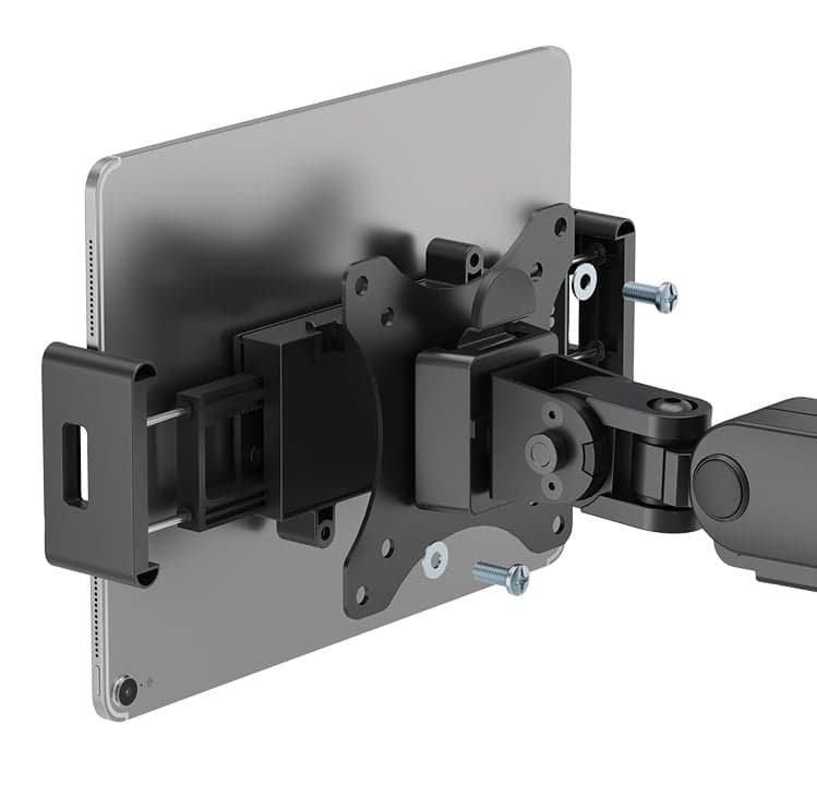 Supporto a Pinza VESA 75x75 per Smartphone e Tablet 4,7''-15'' 1kg max. Nero in  Scontolo.net - Potenza, commercioVirtuoso.it