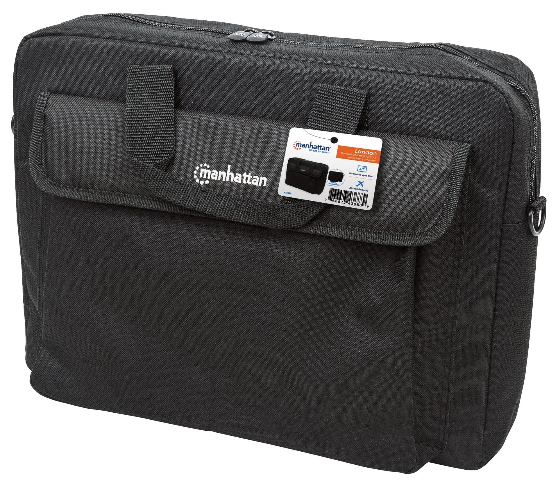 Borsa per Notebook 15.6'' London Nero in Custodie morbide Scontolo.net - Potenza, commercioVirtuoso.it