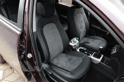 Coprisedili Su Misura Per Hyundai Elantra 4 (HD) (2006-2011), Leather style in Set per interni Autooggetti.it - Roma, commercioVirtuoso.it