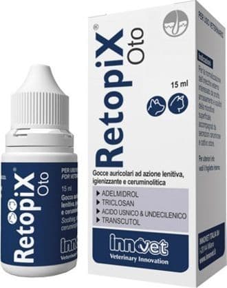 Retopix Oto gocce 15 ml cani gatti in Cura delle orecchie 101 Market - Poggibonsi, commercioVirtuoso.it