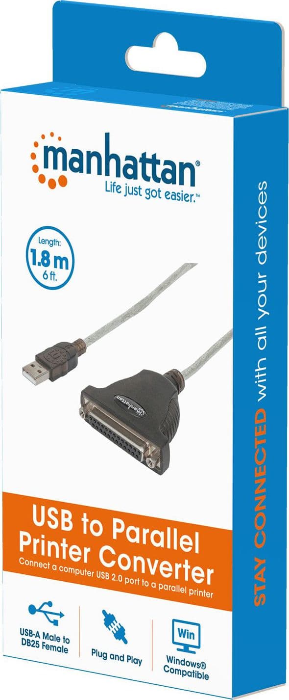 Convertitore USB a Stampante Parallela DB25 F in  Scontolo.net - Potenza, commercioVirtuoso.it