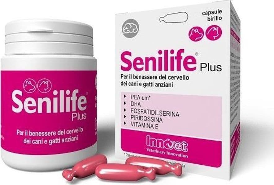 Senilife plus 30 compresse cani gatti