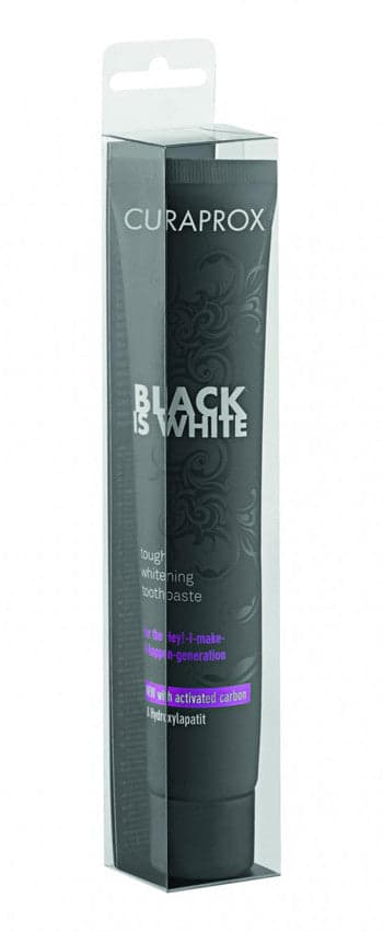 Curaprox black is white dentif