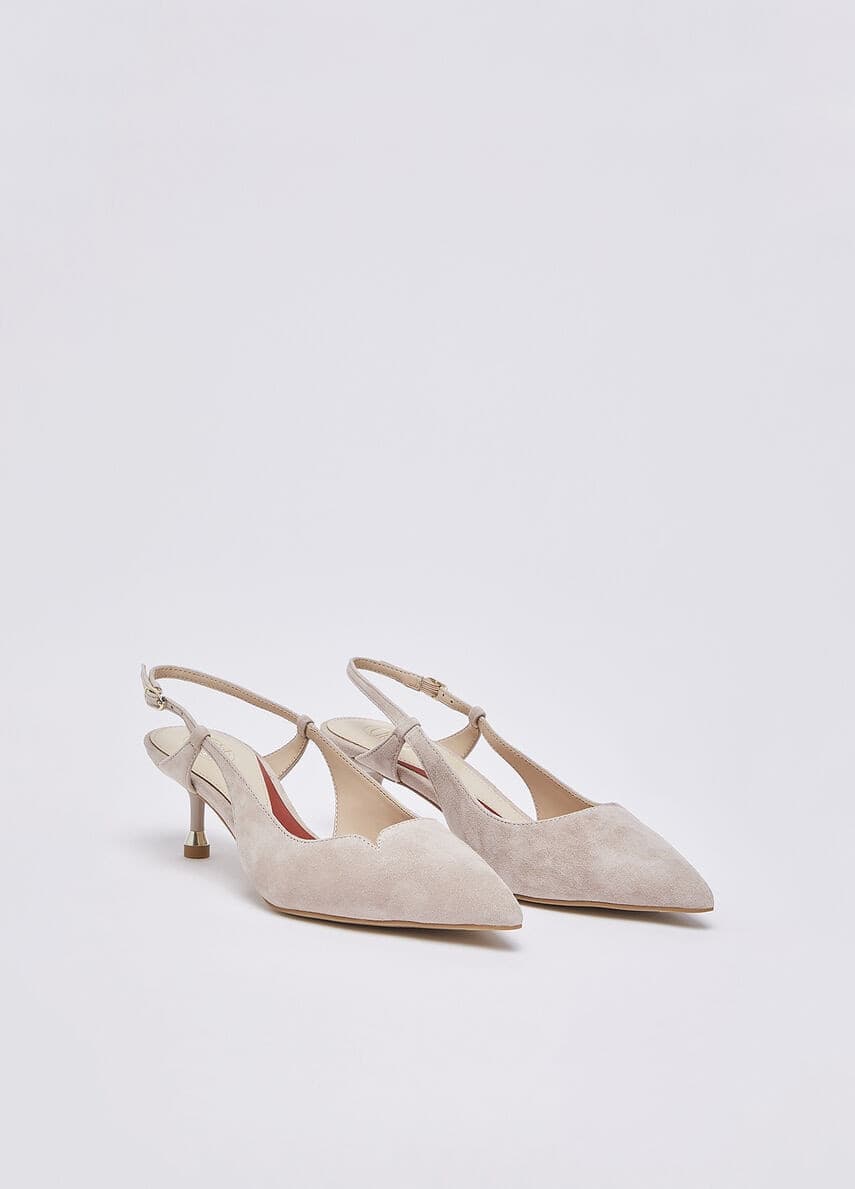 Liu Jo slingback My Deva 14 in suede blush SXX015P0021 in prodotto Teresi Calzature - Marsala, commercioVirtuoso.it