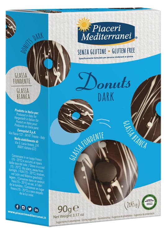 Piaceri medit donuts dark 90g in Tazze e tazzine da caffè Clubfarma - Melilli, commercioVirtuoso.it