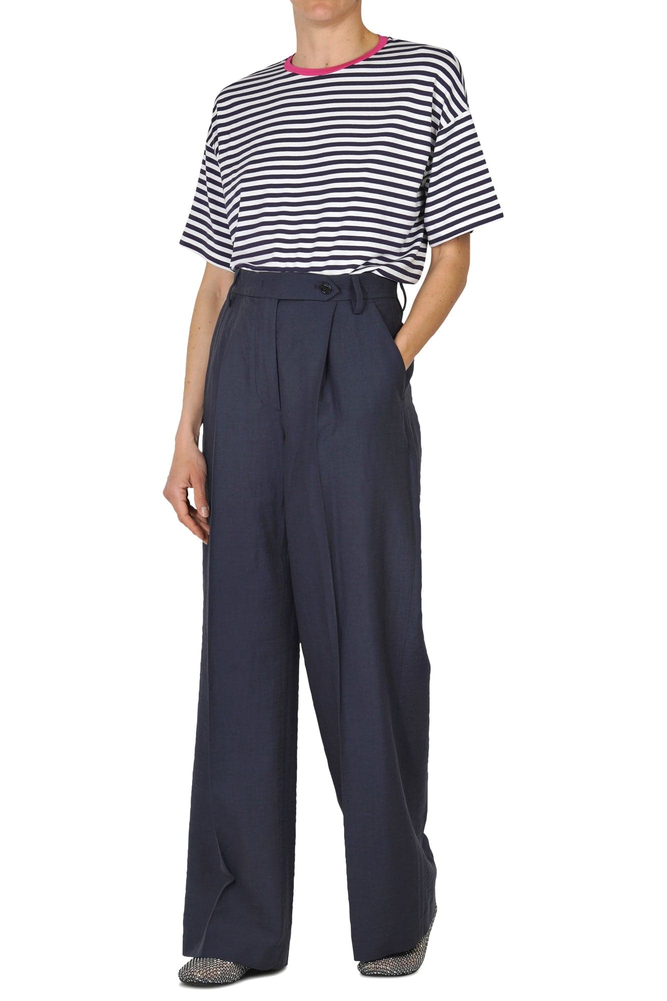 DEPARTMENT 5 Department 5 - Pantalone - 450025 - Blu da donna in Pantaloni Drestige - Casamassima, commercioVirtuoso.it