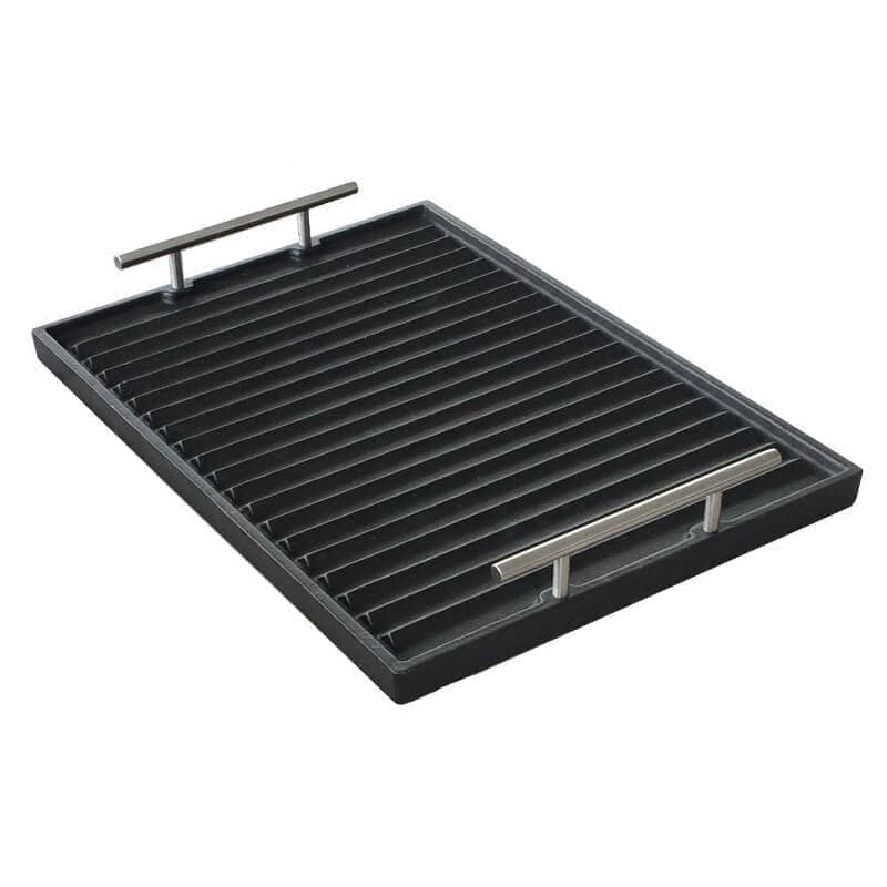 Bistecchiera In Ghisa 43X30 C-Maniglie universale 36101002