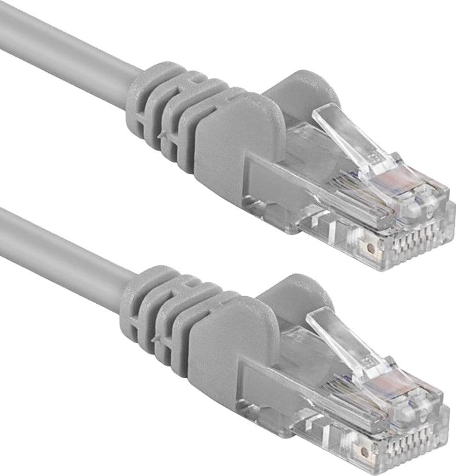 Cavo di rete Patch CCA Cat. 5e Grigio UTP 0,5 mt in Cavi Ethernet Scontolo.net - Potenza, commercioVirtuoso.it