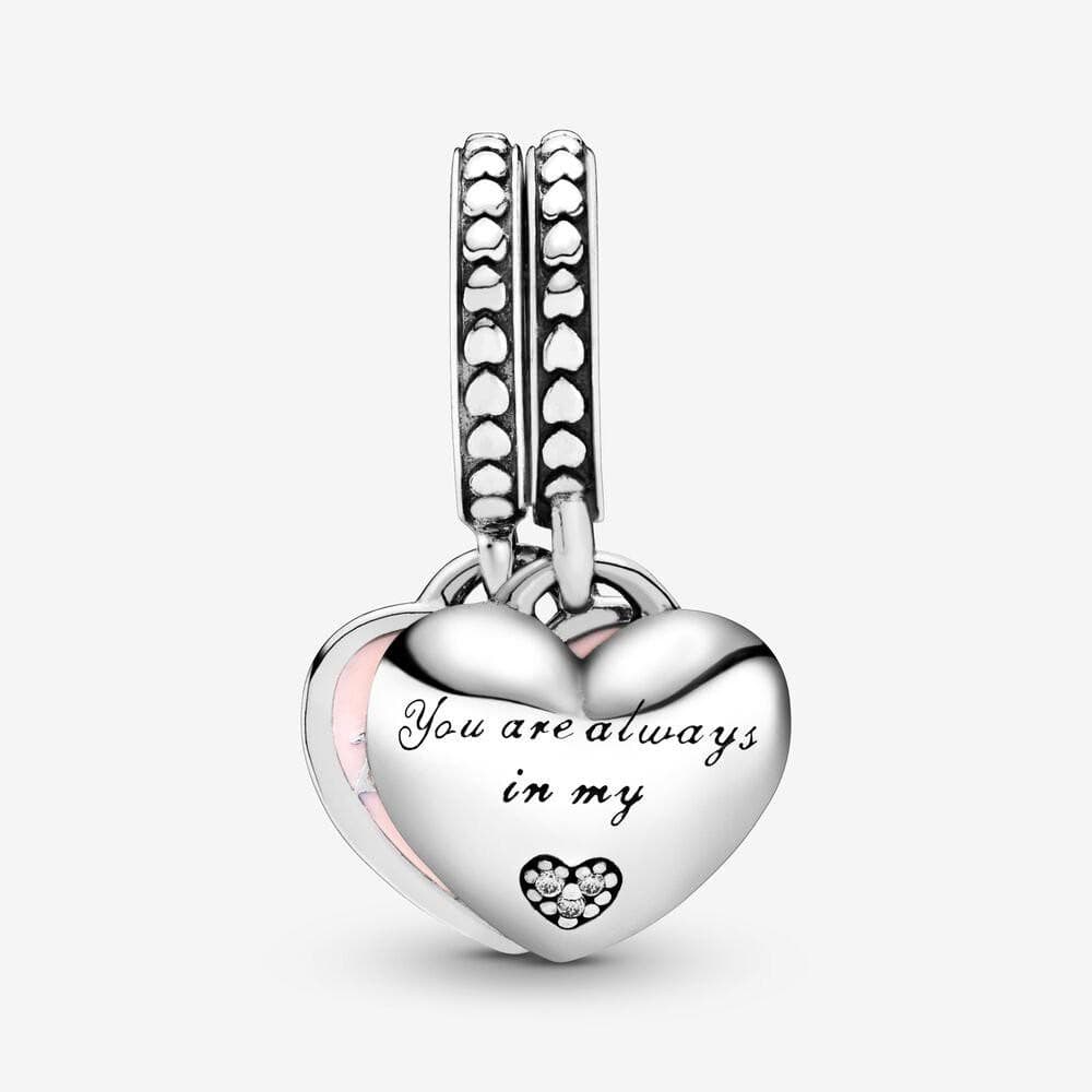 Pandora Charm pendente cuori mamma e figlia in Bead Charm Alba Gioielli - Casoria, commercioVirtuoso.it