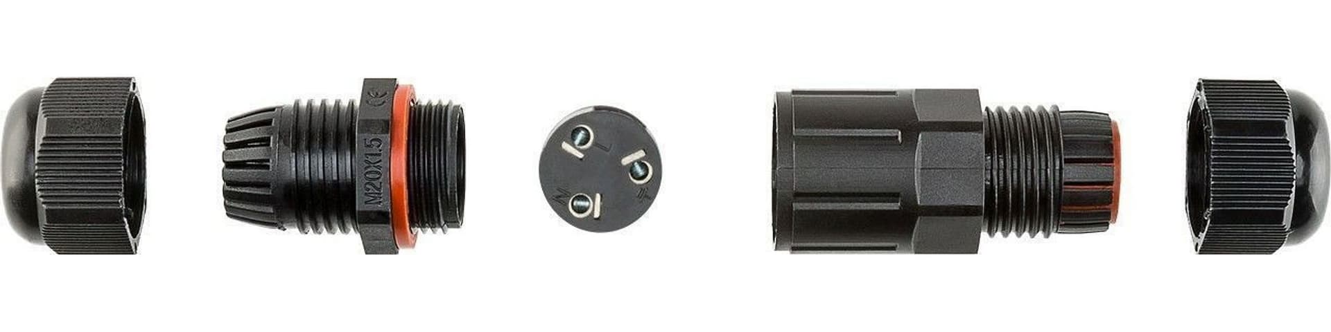 Connettore Elettrico Impermeabile per Cavo IP68 da Esterno Lunghezza 7.5 cm in Scatole di derivazione Scontolo.net - Potenza, commercioVirtuoso.it