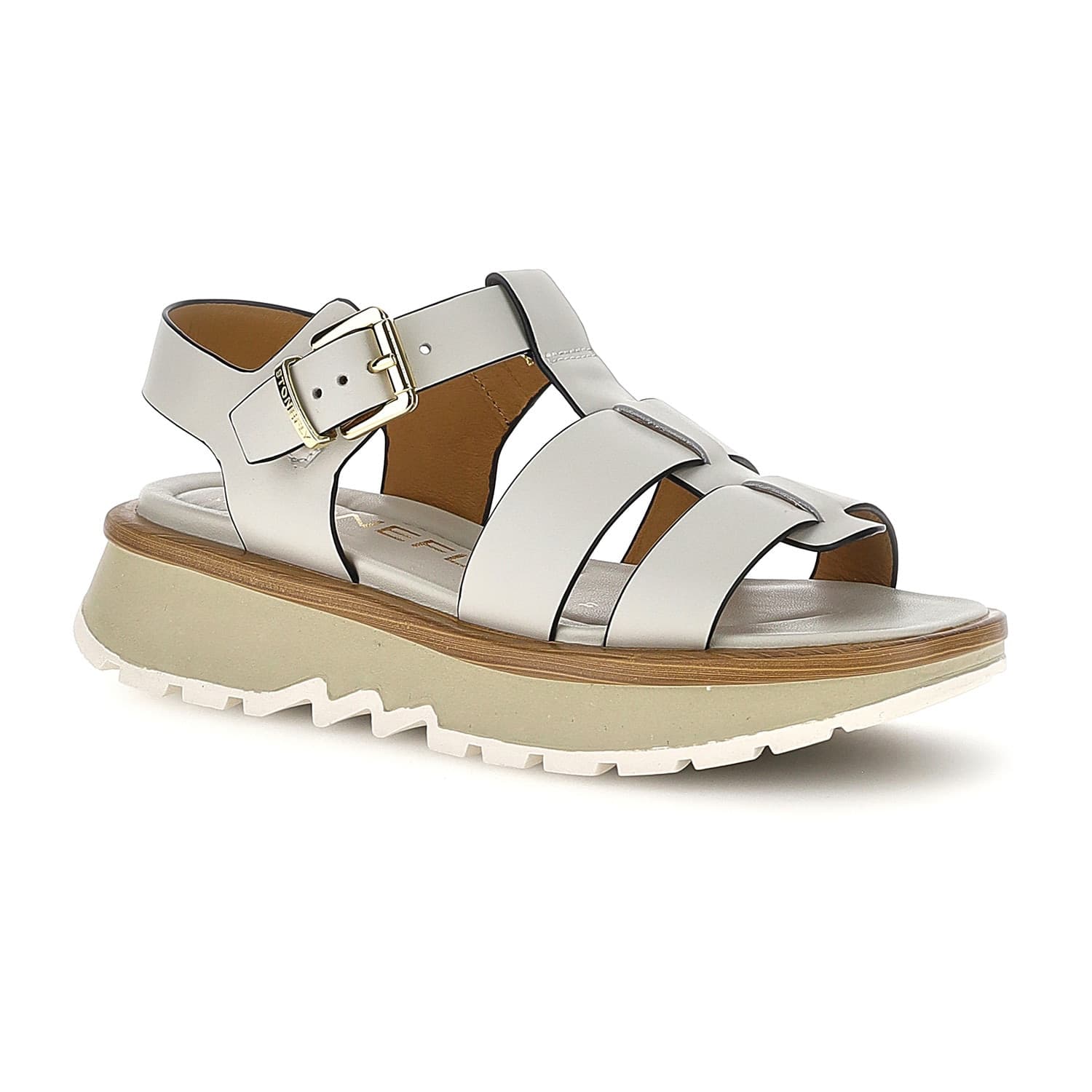 Stonefly sandali donna Star 10 white con zeppa 223847 in prodotto Teresi Calzature - Marsala, commercioVirtuoso.it