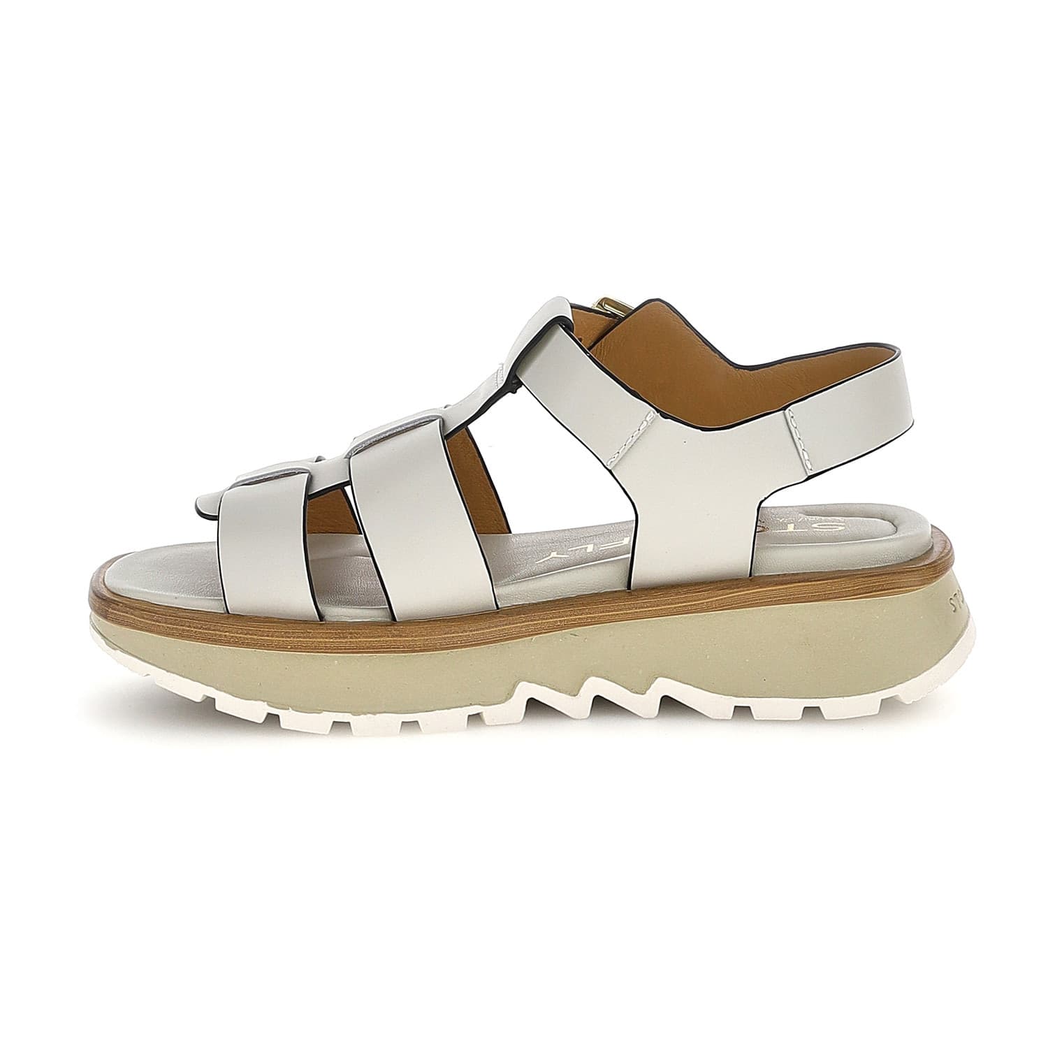 Stonefly sandali donna Star 10 white con zeppa 223847 in prodotto Teresi Calzature - Marsala, commercioVirtuoso.it