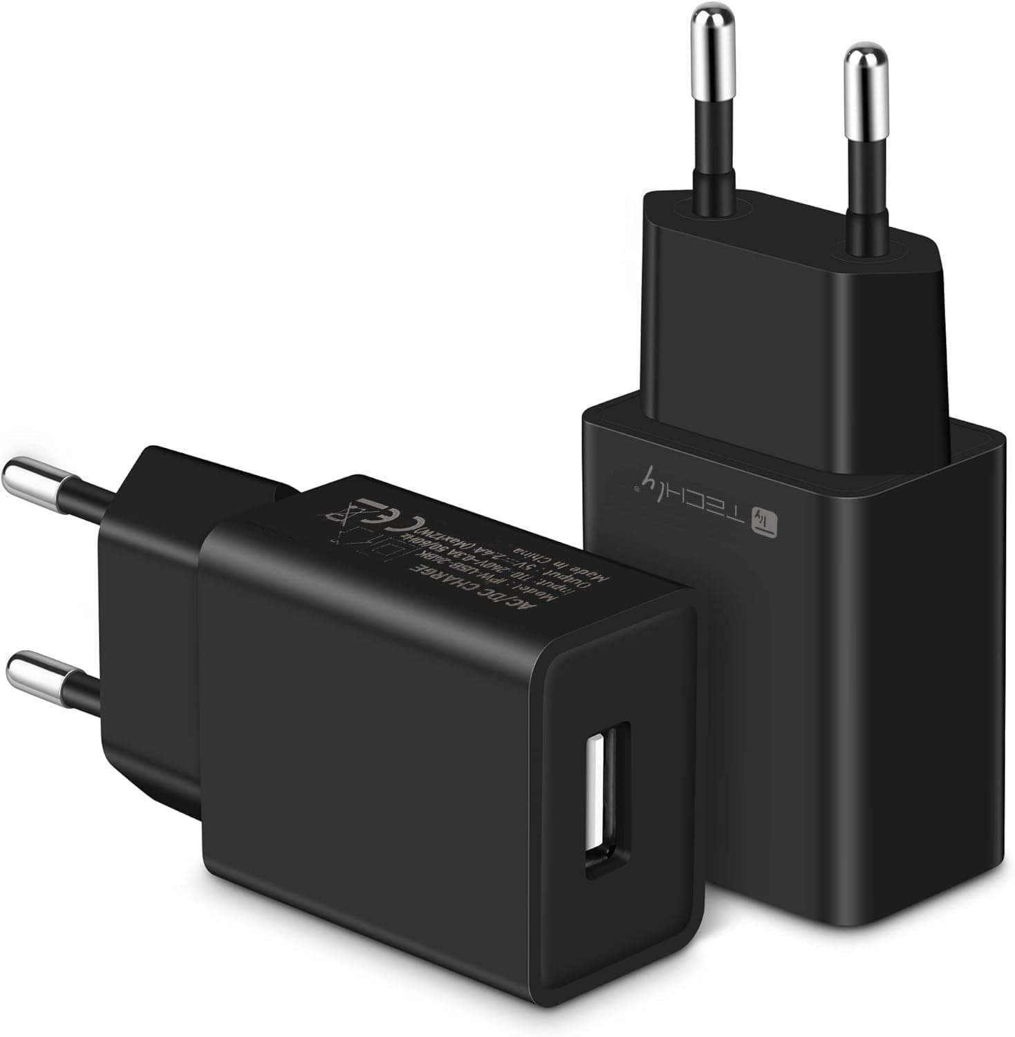 Caricatore Alimentatore USB-A da Muro 5V 2.4A per Smartphone o Tablet in Caricabatterie da muro Scontolo.net - Potenza, commercioVirtuoso.it