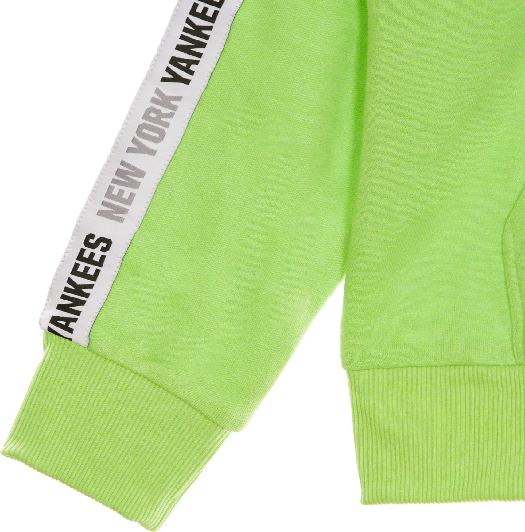 NEW ERA Felpa Leggera Cappuccio Uomo Mlb Sleeve Taping Pullover Hoody Neyyan Lime/black da uomo in Felpe con cappuccio Drestige - Casamassima, commercioVirtuoso.it