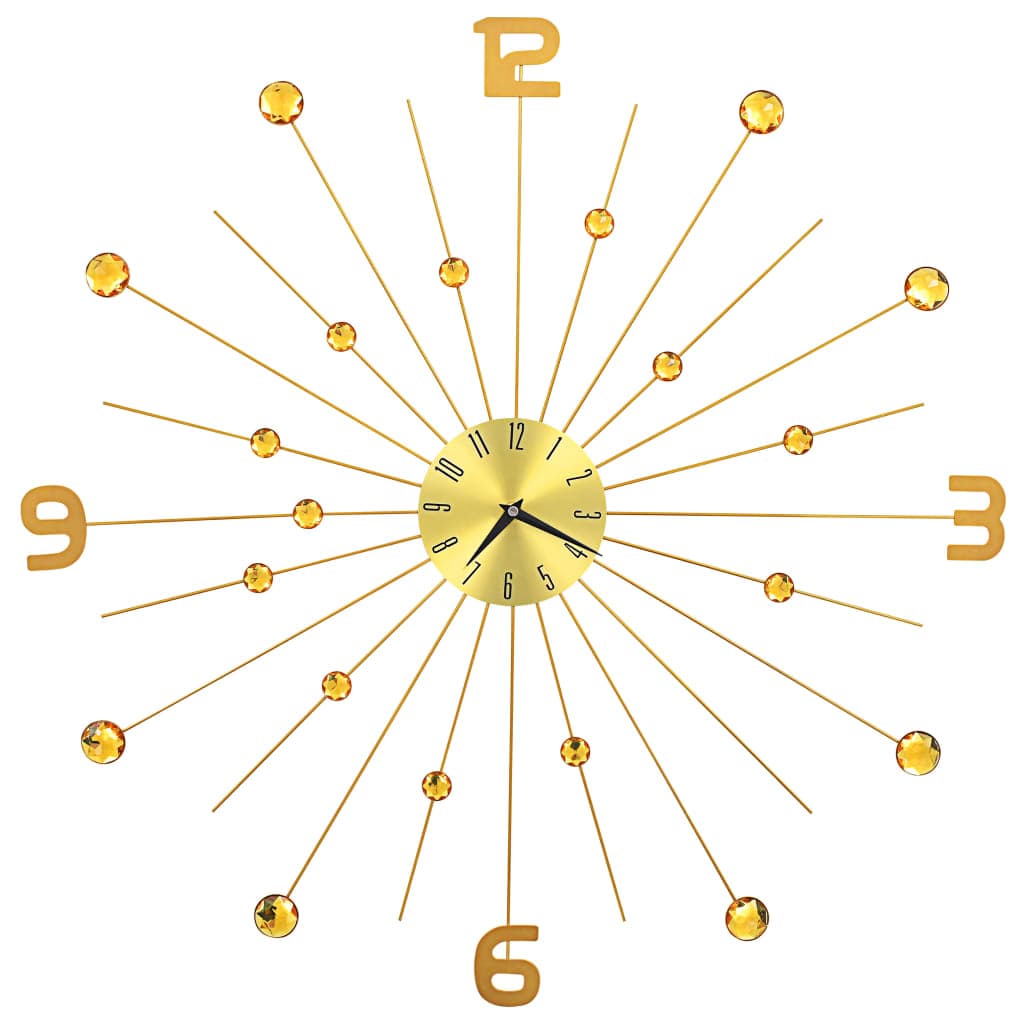 Orologio da Parete in Metallo Resistente 70 cm Design Moderno ed Elegante Oro in Orologi da parete Esplodia - Napoli, commercioVirtuoso.it