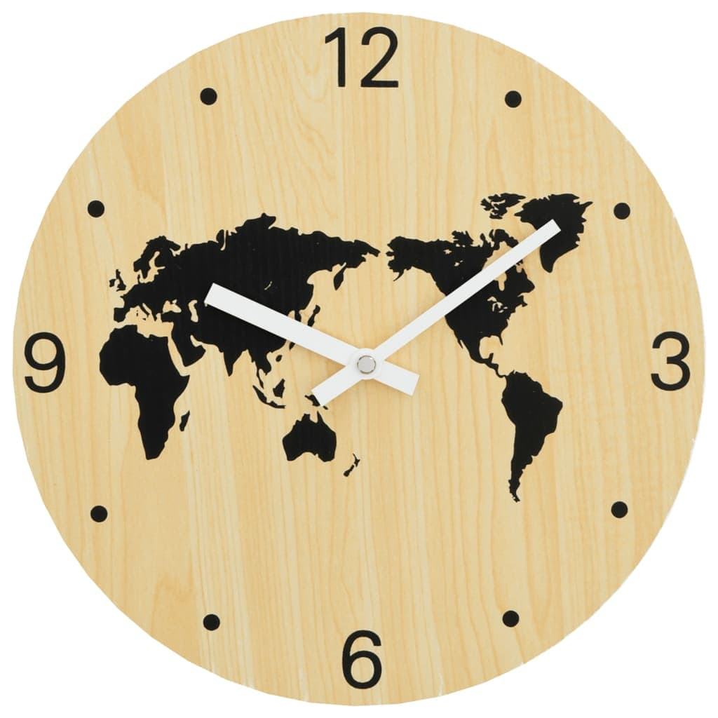 Orologio a Parete Giallo e Nero 30x4cm in Legno Multistrato in Orologi da parete Esplodia - Napoli, commercioVirtuoso.it