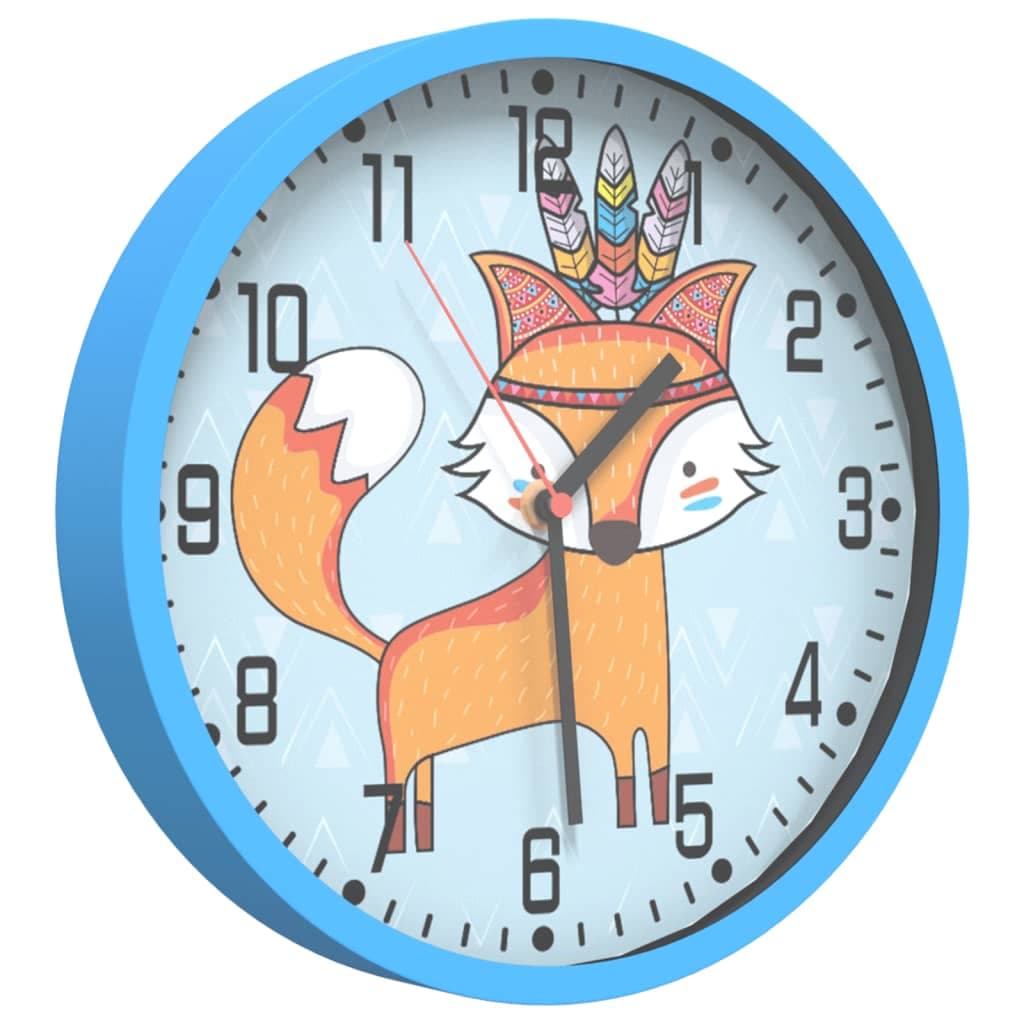 Orologio da Parete Polistirene Vetro 25,5x4cm Design Versatile Blu con Disegno in Orologi da parete Esplodia - Napoli, commercioVirtuoso.it