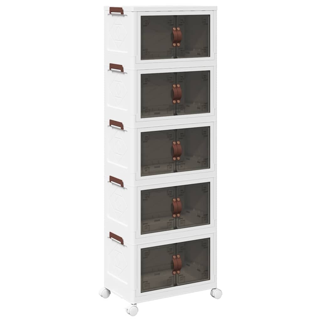 Scatola Portaoggetti con Ruote 5 Livelli Design leggero Versatile 48,5x29,5x139cm in Ceste per la biancheria Esplodia - Napoli, commercioVirtuoso.it