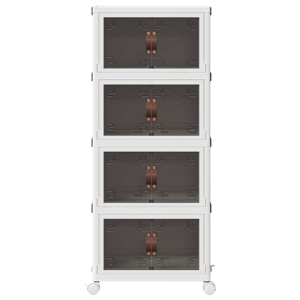 Scatola Portaoggetti con Ruote 4 Livelli Design Leggero Versatile 48x29,5x112,5cm in Ceste per la biancheria Esplodia - Napoli, commercioVirtuoso.it