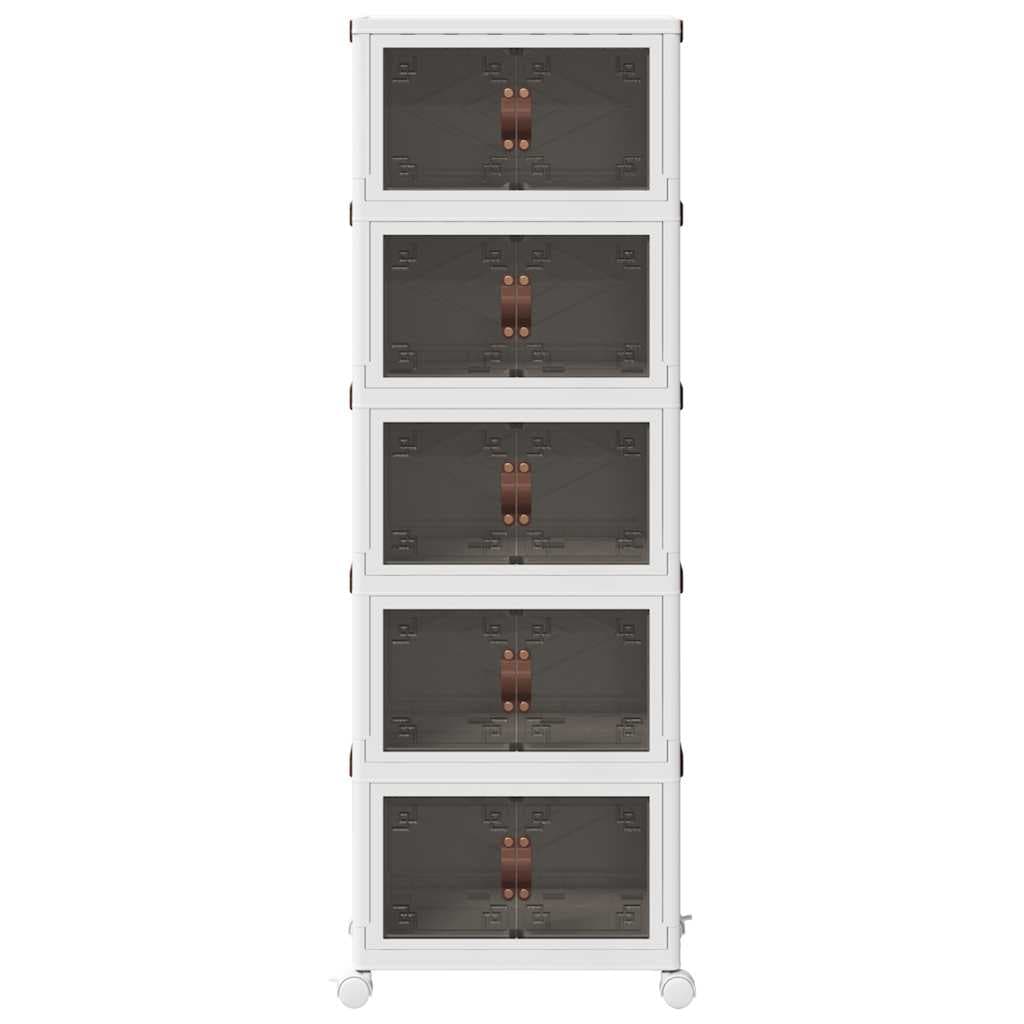 Scatola Portaoggetti con Ruote 5 Livelli Design leggero Versatile 48,5x29,5x139cm in Ceste per la biancheria Esplodia - Napoli, commercioVirtuoso.it