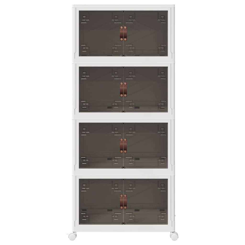 Scatola Portaoggetti con Ruote 4 Livelli Design Leggero Versatile 64x40x141,5 cm in Contenitori con coperchio Esplodia - Napoli, commercioVirtuoso.it