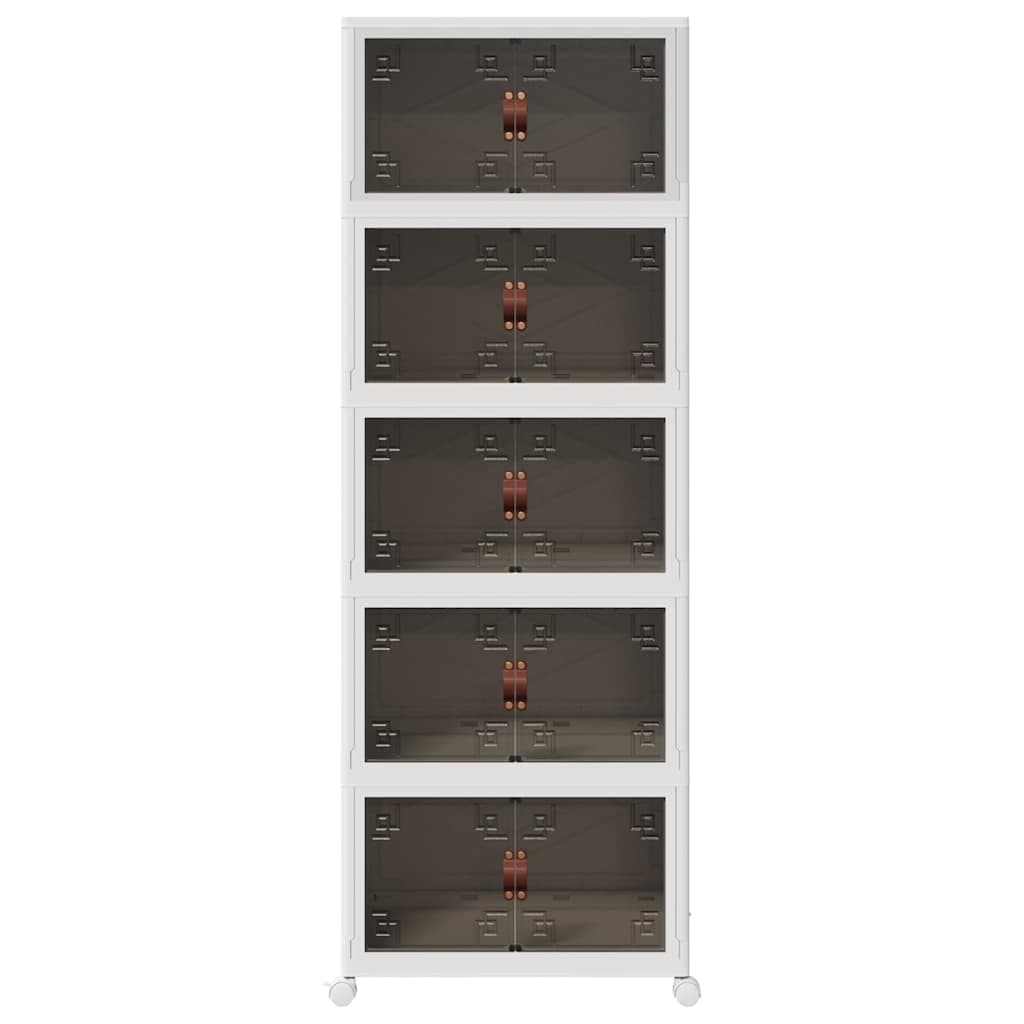 Scatola Portaoggetti con Ruote 5 Livelli 75 L 64x40x179 cm in Contenitori con coperchio Esplodia - Napoli, commercioVirtuoso.it