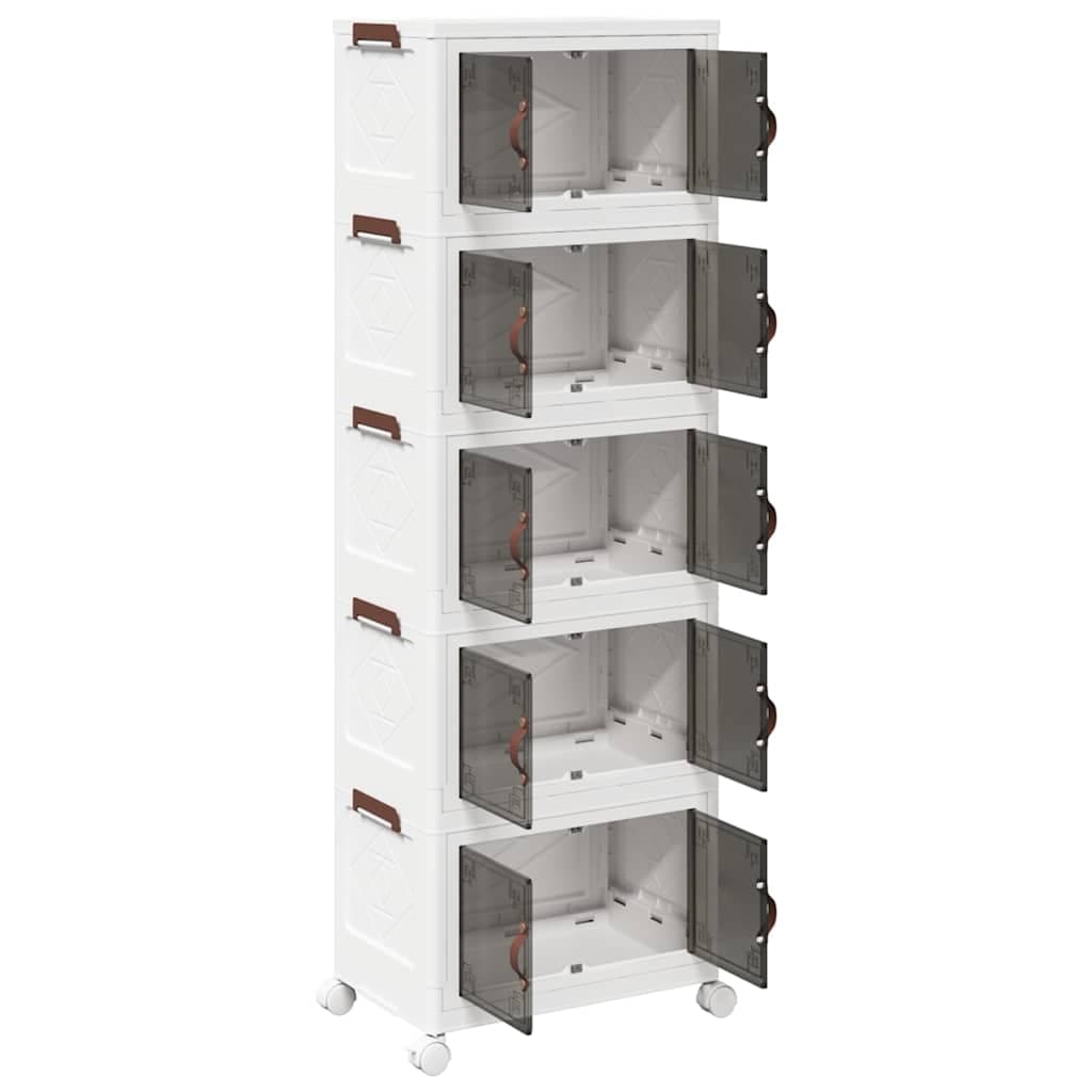 Scatola Portaoggetti con Ruote 5 Livelli Design leggero Versatile 48,5x29,5x139cm in Ceste per la biancheria Esplodia - Napoli, commercioVirtuoso.it