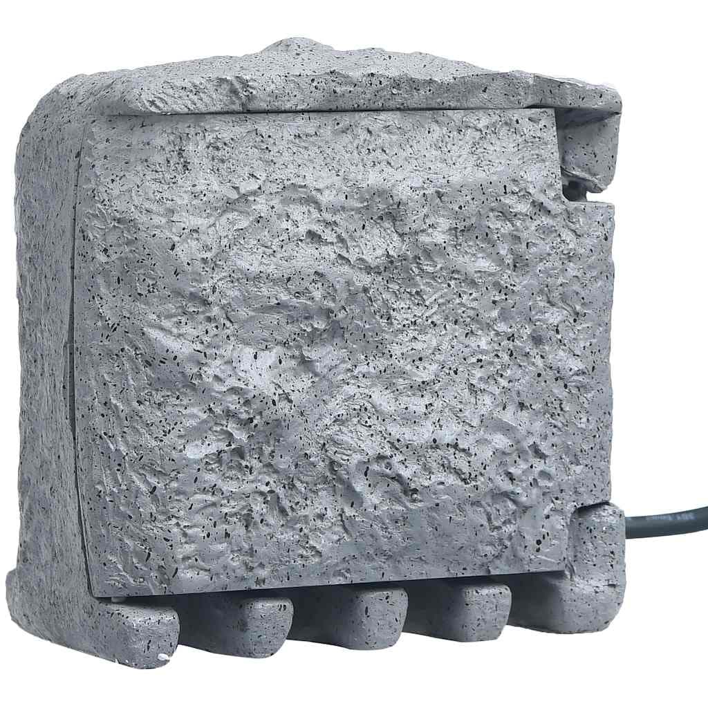 Presa da Esterno 4 Spine in Poliresina Resistente all'Acqua Molto Sicuro Grigia in Prese a muro Esplodia - Napoli, commercioVirtuoso.it
