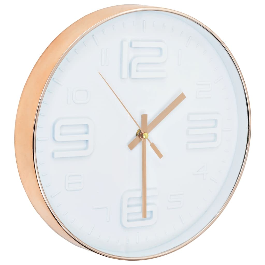 Orologio da Parete in PP Molto Resistente Design Elegante e Moderno 30 cm Rame in Orologi da parete Esplodia - Napoli, commercioVirtuoso.it