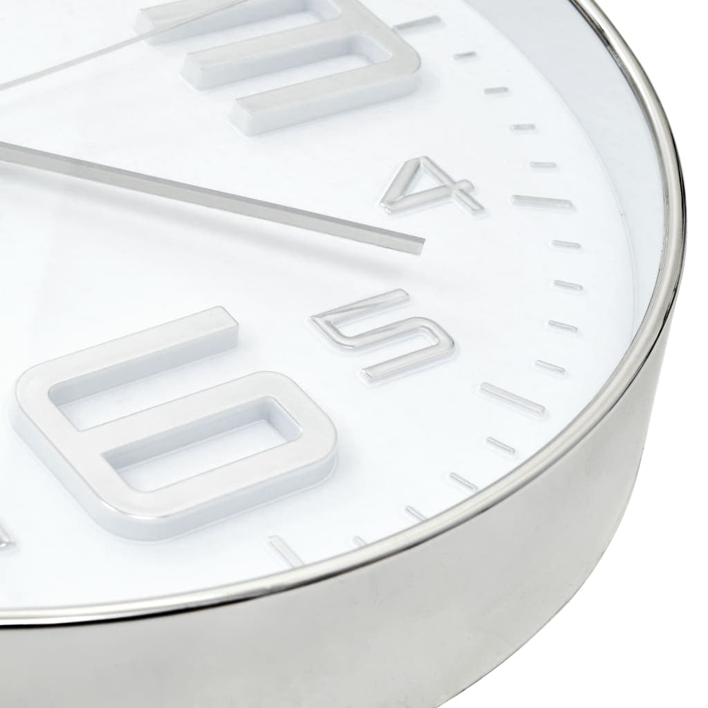 Orologio da Parete in PP Resistente Design moderno e Raffinato 30 cm Argento in Orologi da parete Esplodia - Napoli, commercioVirtuoso.it