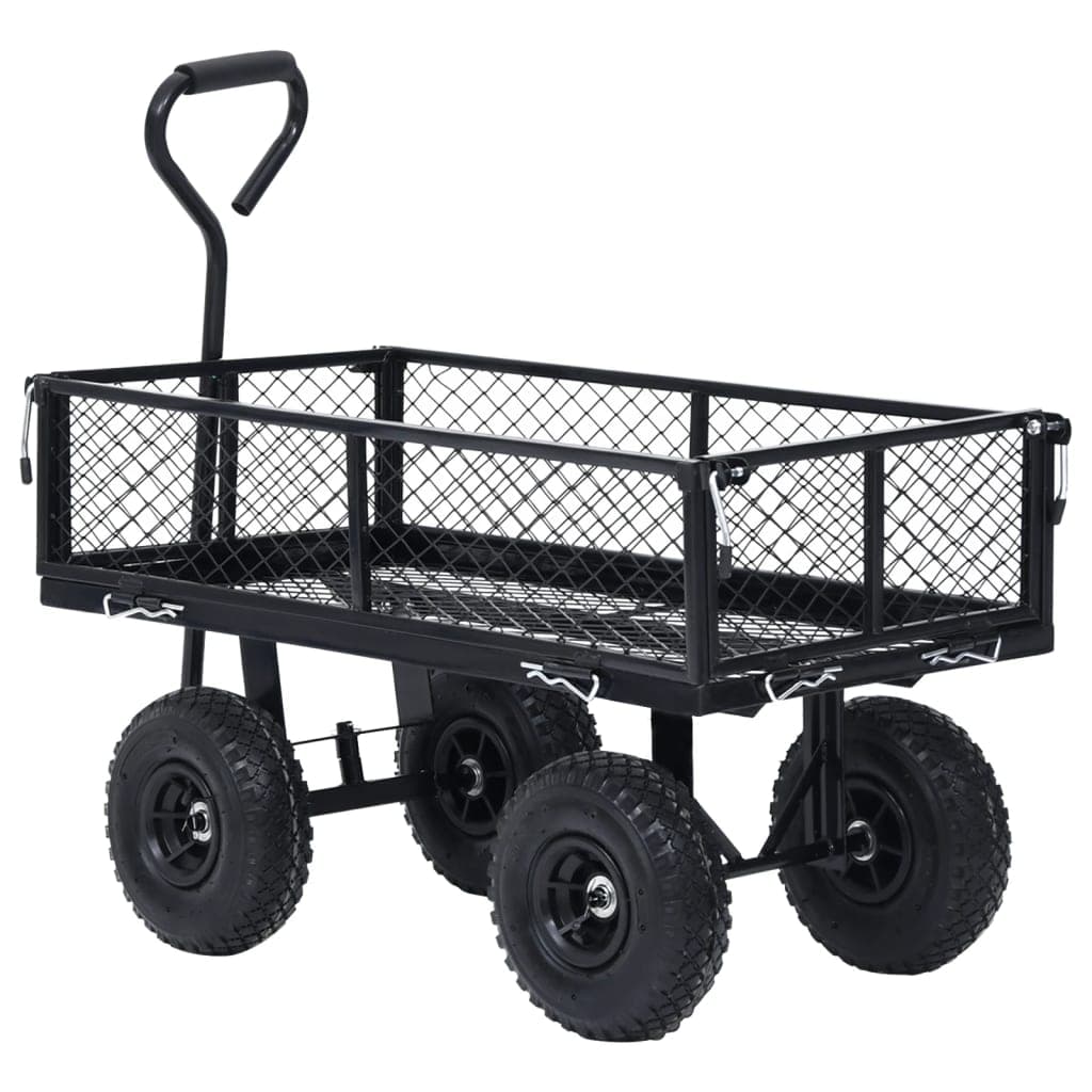 Carrello a Mano da Giardino Nero 250 kg in Carrelli e vagoni Esplodia - Napoli, commercioVirtuoso.it