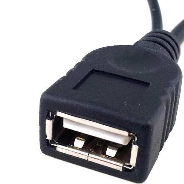Cavo USB A F 2.0 OTG Micro USB M con Alimentazione USB, 30cm Nero in Adattatori da viaggio Scontolo.net - Potenza, commercioVirtuoso.it