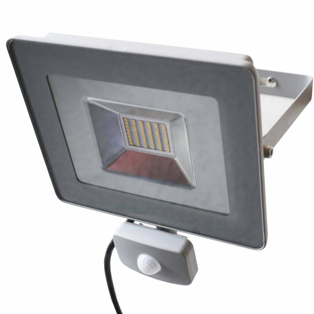 Faro LED 30W Luce alta Luminosità 3700lm Faretto Esterno con Sensore Movimento