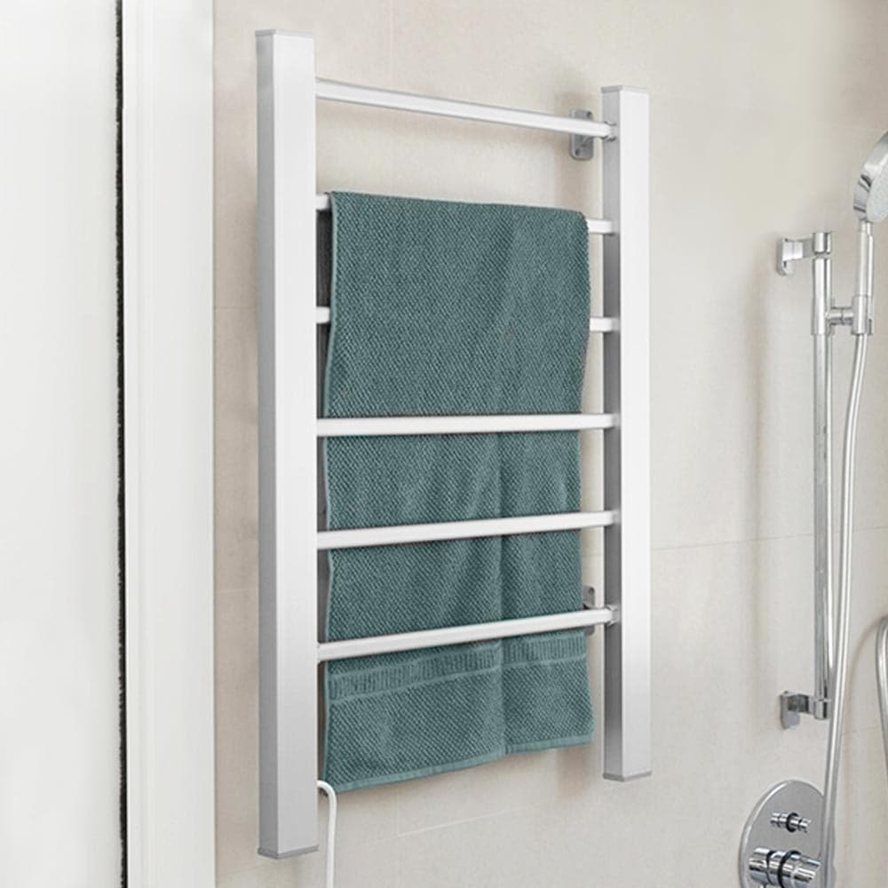 Scaldasalviette Termoarredo Elettrico da Bagno 2in1 Asciugabiancheria 6 Elementi in Scalda asciugamani da parete Danyx - Casoria, commercioVirtuoso.it