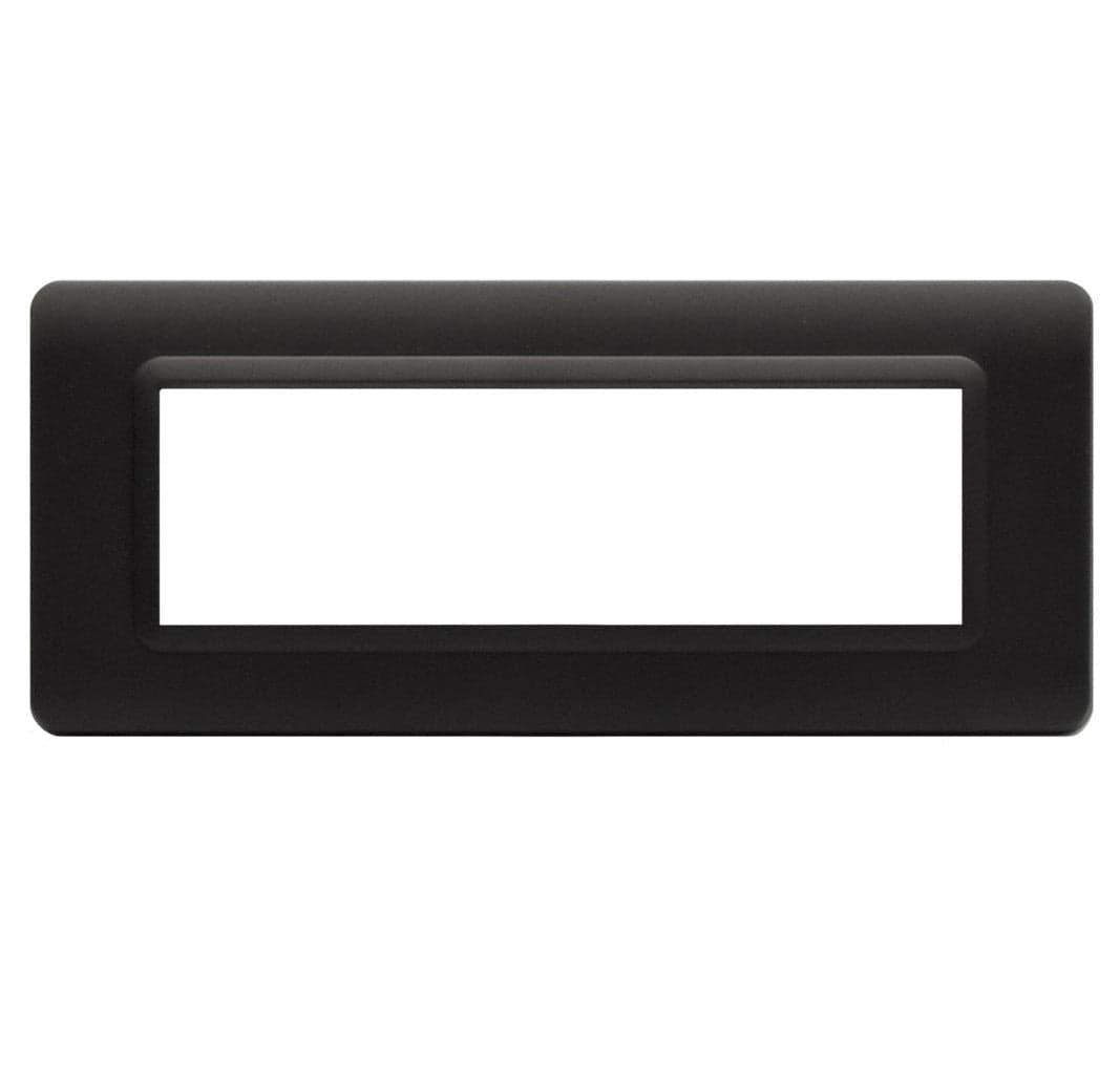 Placca Tecnopolimero S44 7 Moduli Grigio in Placche per interruttori Scontolo.net - Potenza, commercioVirtuoso.it