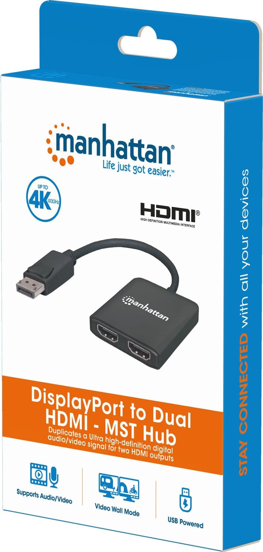 Splitter Hub DisplayPort a 2 porte HDMI con MST in Cavi HDMI Scontolo.net - Potenza, commercioVirtuoso.it