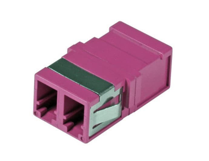 Adattatore a Bussola Keystone LC Duplex Multimodale OM4 Fucsia in Adattatori da viaggio Scontolo.net - Potenza, commercioVirtuoso.it